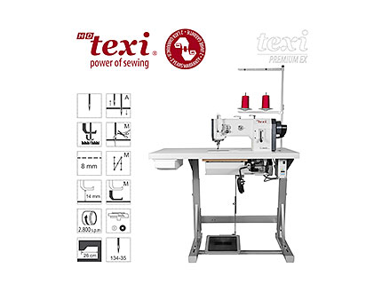 Máquina Industrial Triple arrastre Texi HD Forte UF Premium EX