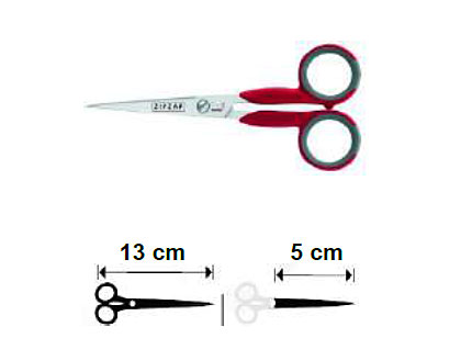 Tijeras Punta Fina 13 Centímetros